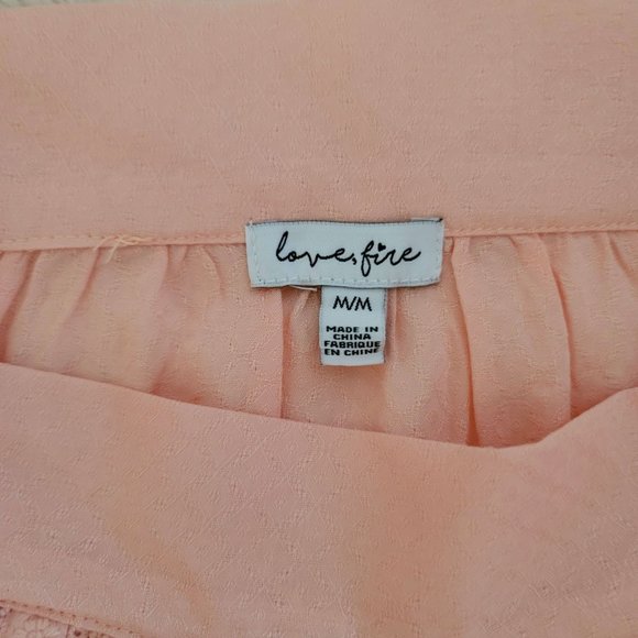 LOVE, FIRE Puff Sleeves - Picture 7 of 9